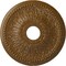 Ekena Millwork Bailey Ceiling Medallion (Canopies up to 5 3/4"), 18"OD x 3 3/4"ID x 1 1/2"P, Smokey Topaz Crackle CM18BISTC - alternate 1